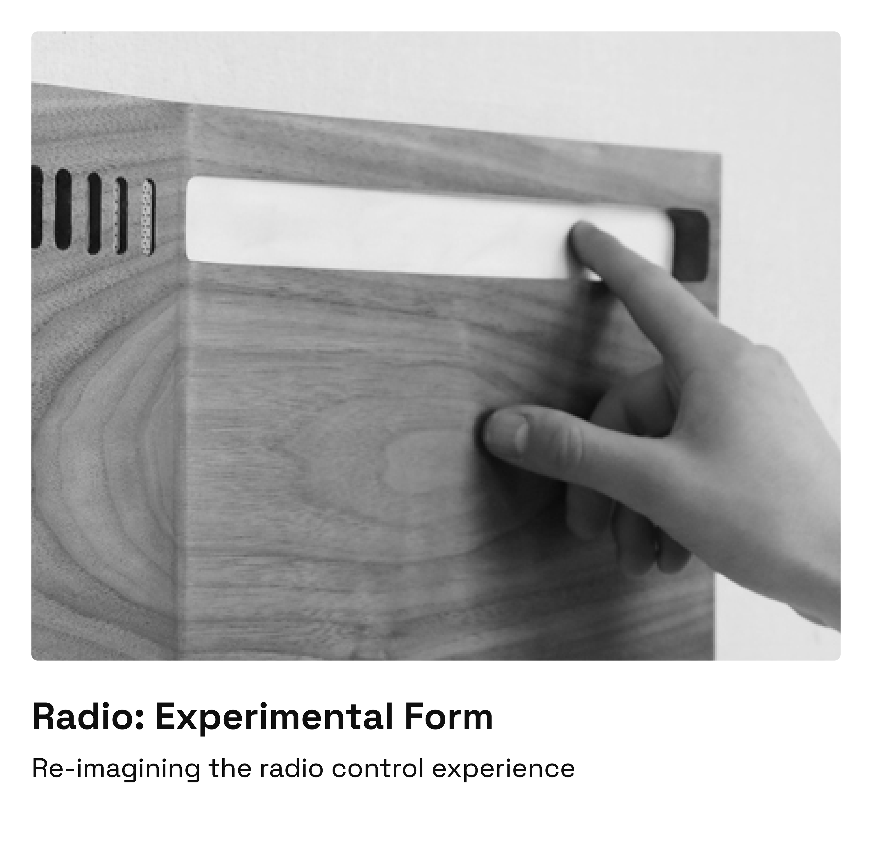 Radio: Experimental Form