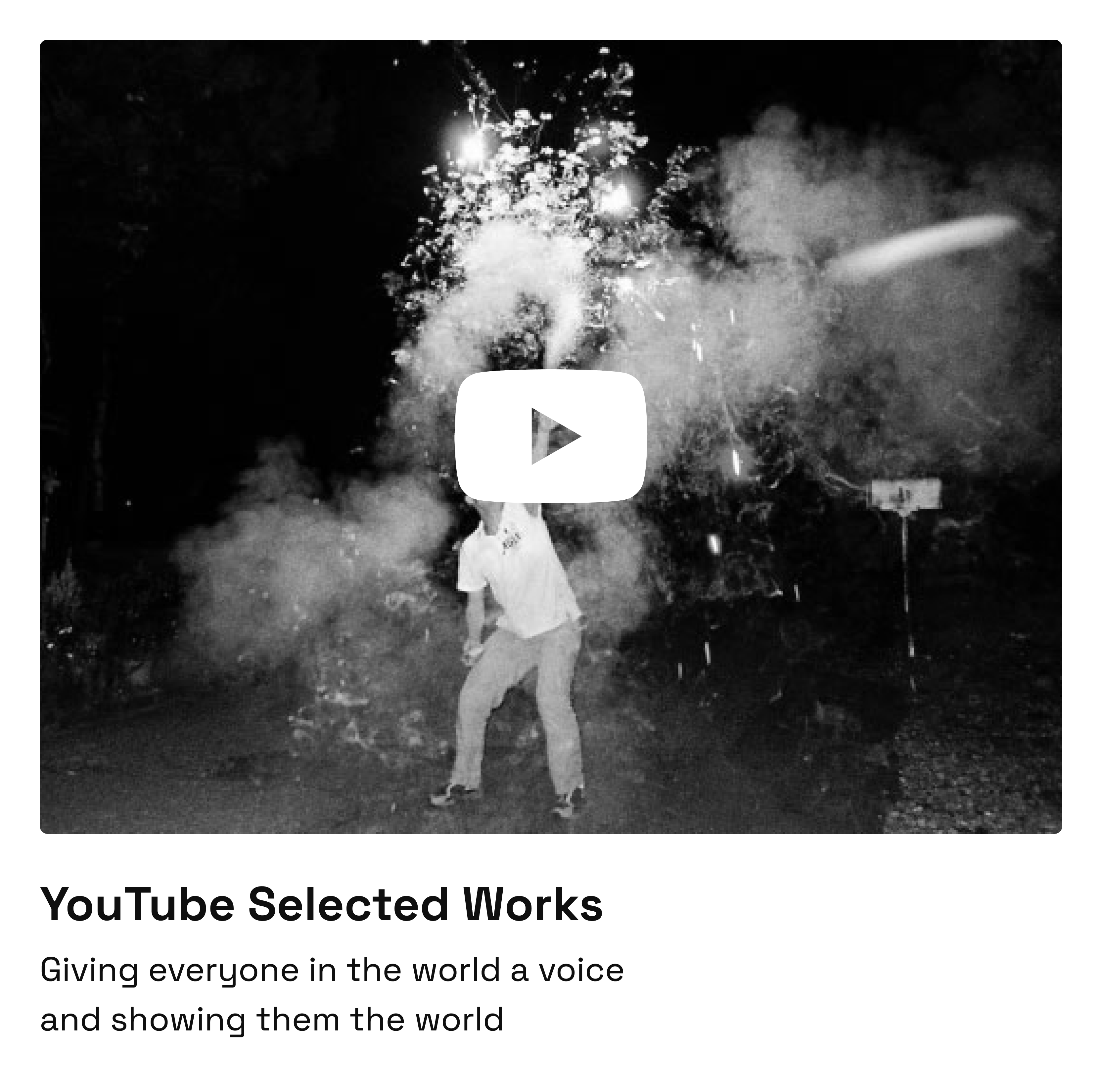 YouTube Selected Works